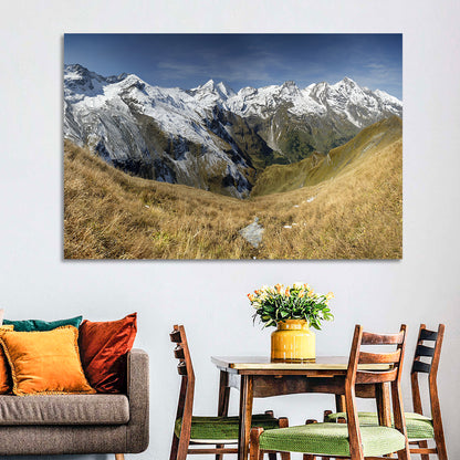 Alpine Mountainscape Wall Art