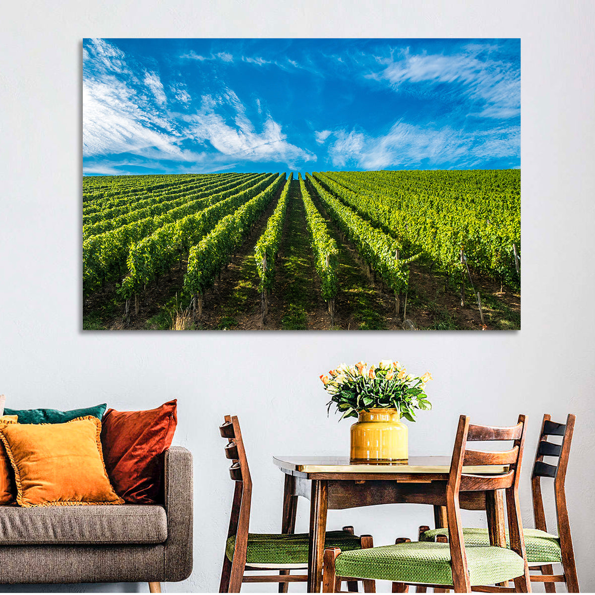 Luxembourg Vineyards Wall Art