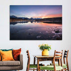Ushuaia Twilight Reflection Wall Art