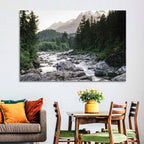 Snake River Mountain View Wall Art