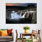 Shoshone Falls at Dusk Wall Art