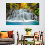 Erawan Falls Cascade Wall Art