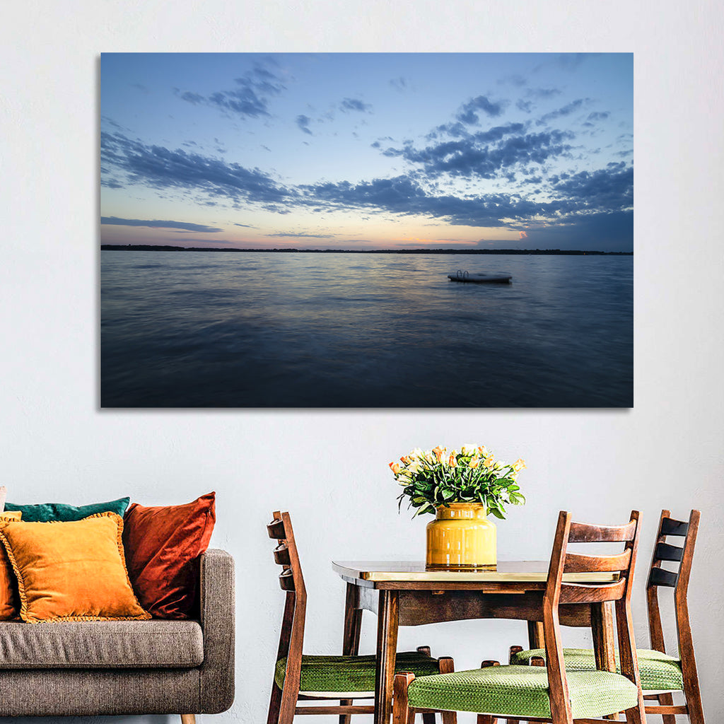 Lake Okoboji at Twilight Wall Art