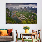 Laozhai Hill Karst Panorama Wall Art