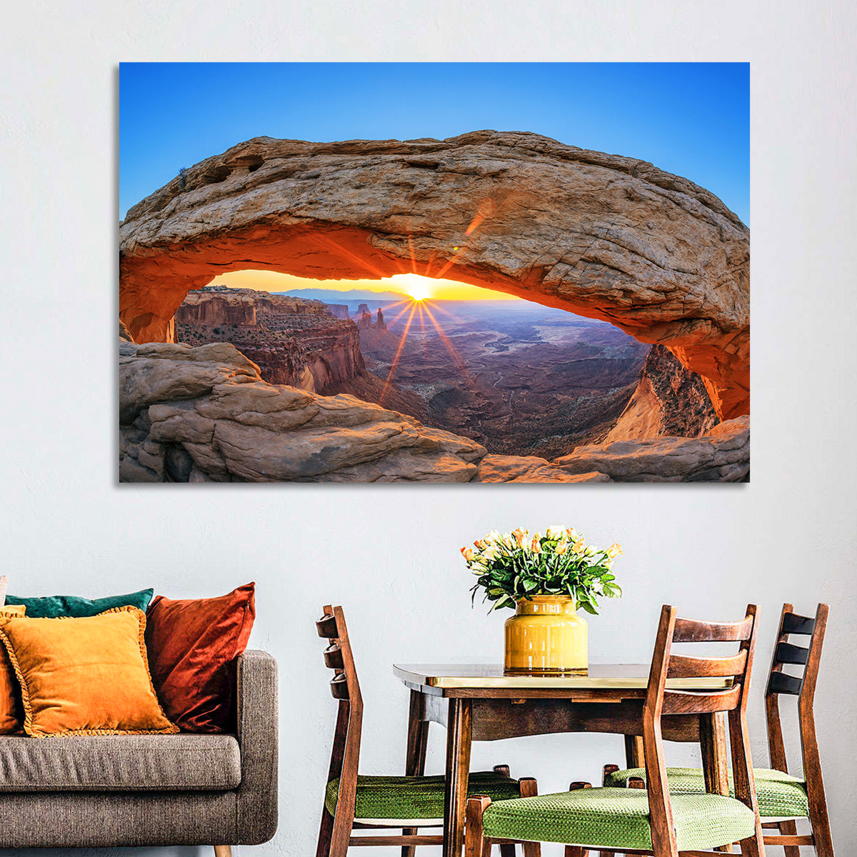 Mesa Arch Sunburst Wall Art