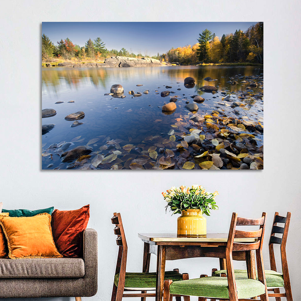 Minnesota Autumn Lakeshore Wall Art