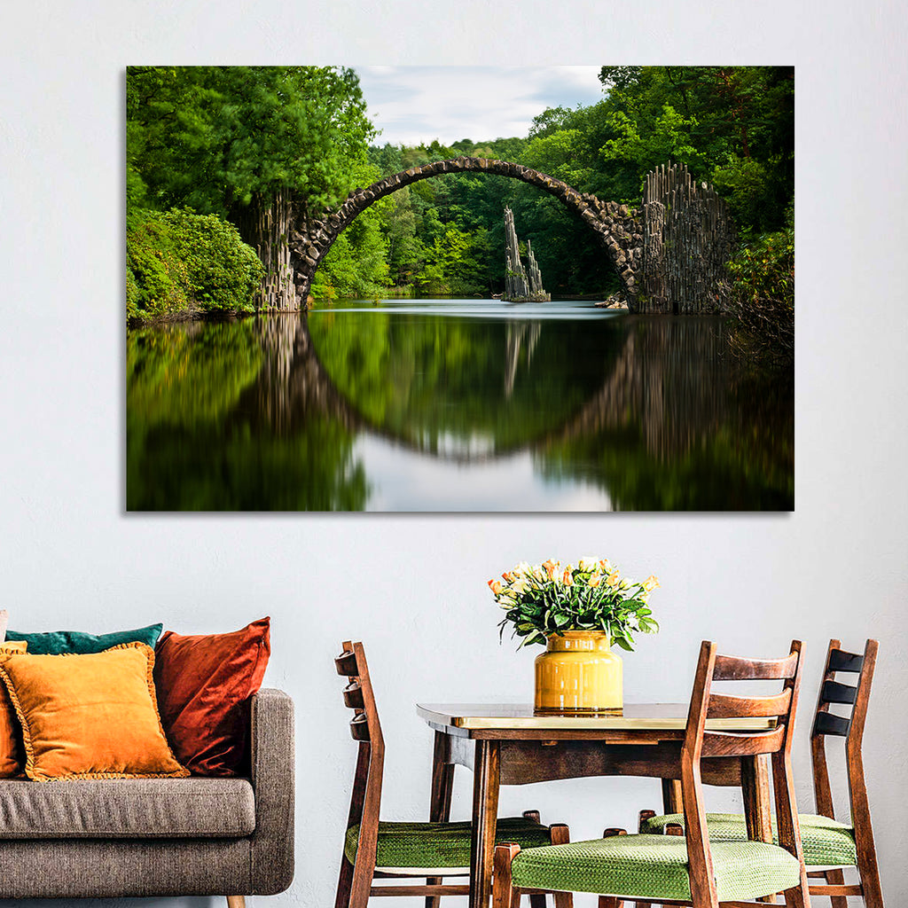 Rakotzbrücke Devil's Bridge, Gablenz Wall Art