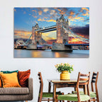 Tower Bridge at Sunset Wall Art