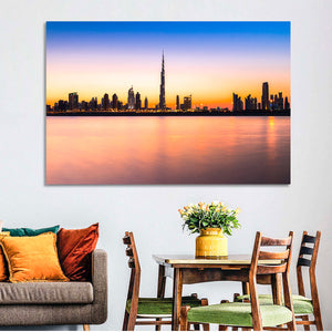 Dubai Skyline Wall Art