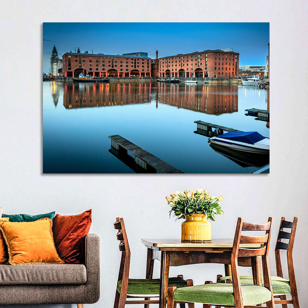 Royal Albert Dock Reflections, Liverpool Wall Art