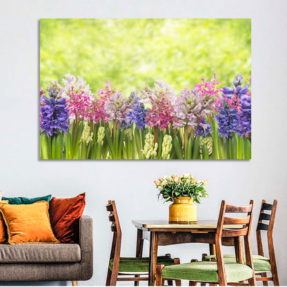 Hyacinths Flowers Wall Art