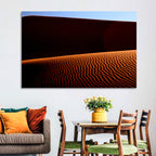 Golden Hour Sand Dunes Wall Art
