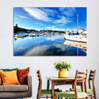 Tacoma Marina Reflections Wall Art