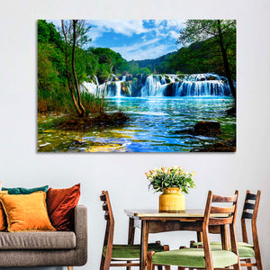 Krka Waterfall Wall Art