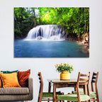 Erawan Waterfall Emerald Pool Wall Art