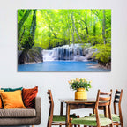 Erawan Falls, Kanchanaburi Wall Art