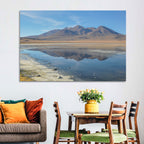 Sur Lipez Salt Lake Reflection Wall Art