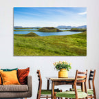 Mývatn Pseudocraters Wall Art