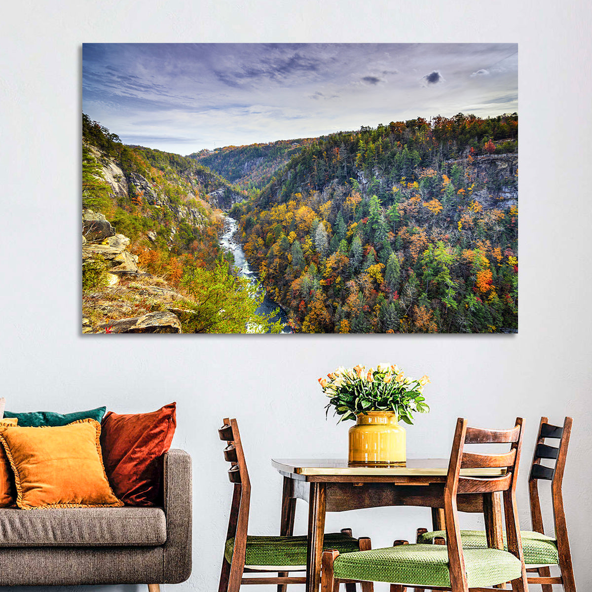Tallulah Gorge Autumn Vista Wall Art