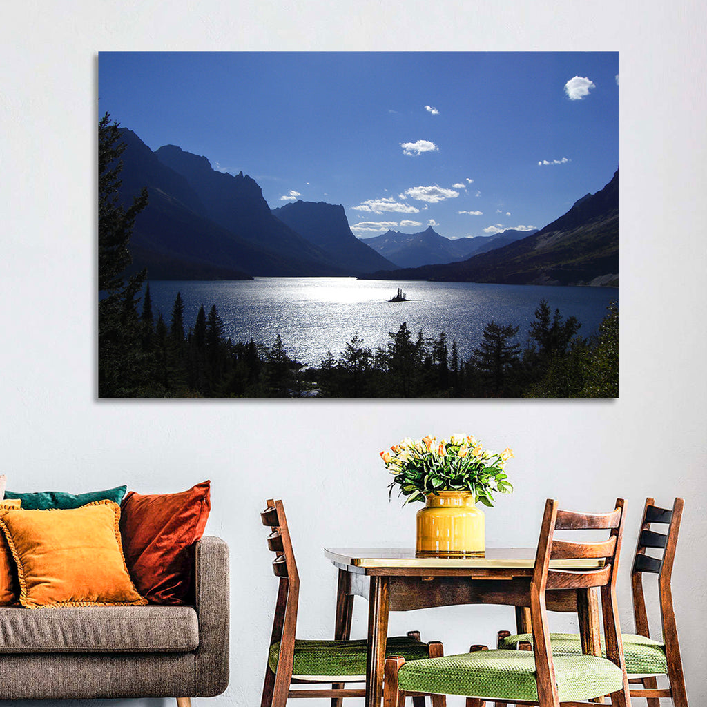 Wild Goose Island, St. Mary Lake Wall Art
