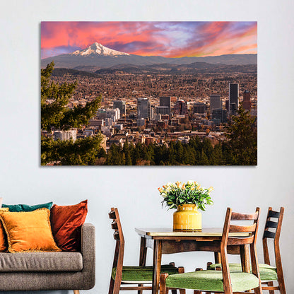 Portland Cityscape Wall Art