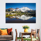 Snow-capped Mount Baker Wall Art