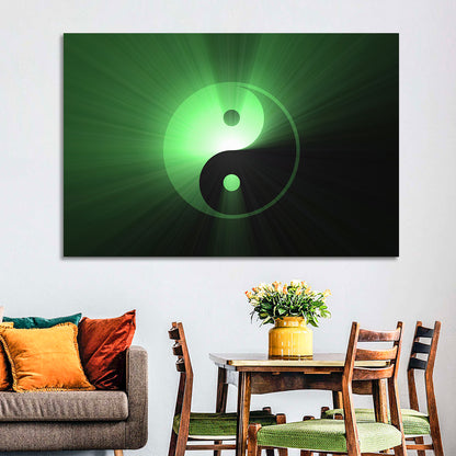 Yin Yang Symbol Wall Art