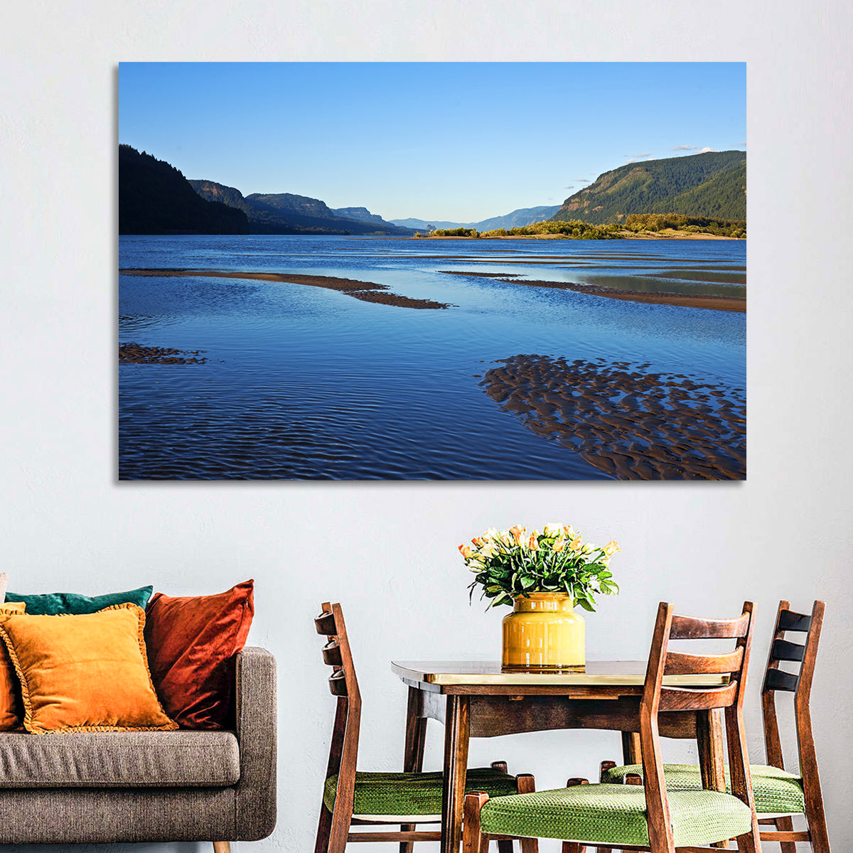 River Gorge Landscape Wall Art
