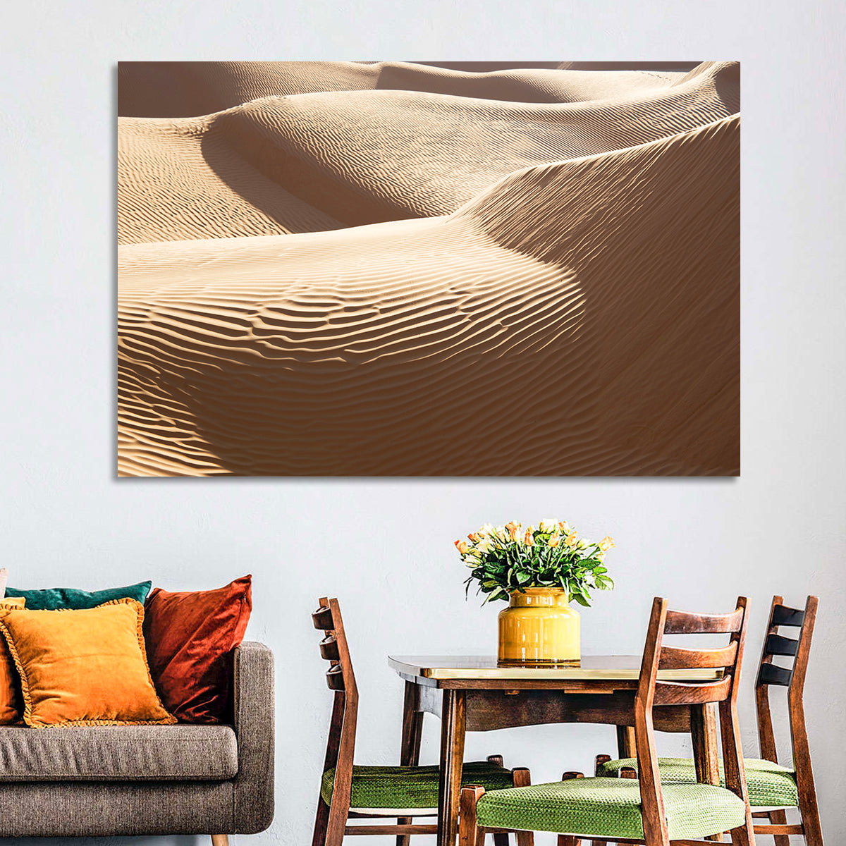 Sahara Sand Dunes Close-up Wall Art