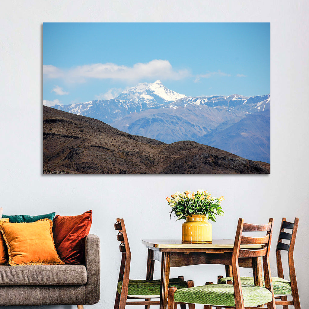 Snow-capped Mount Aconcagua Wall Art