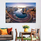 Spinola Bay Light Trails Wall Art