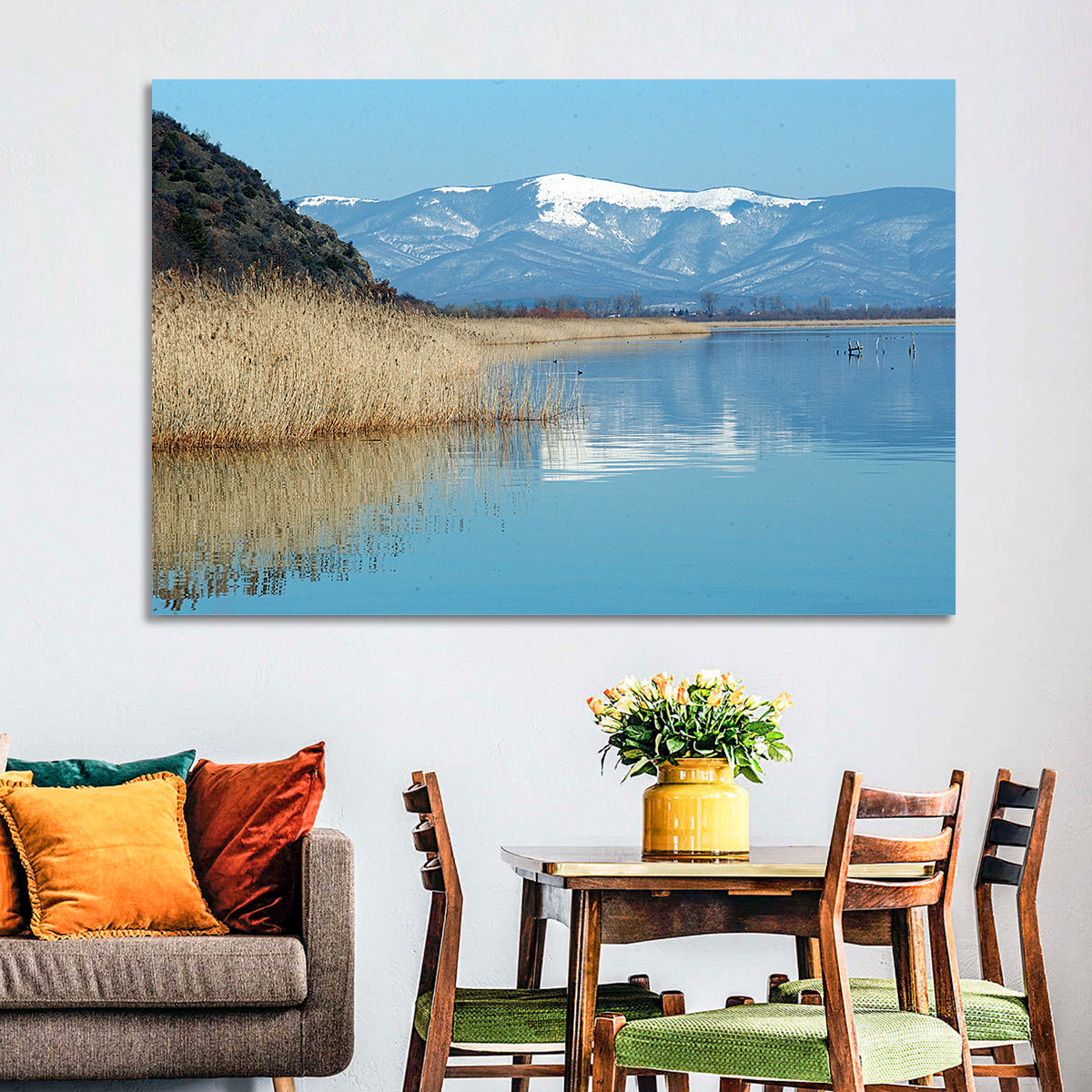 Prespa Lake Reflections Wall Art