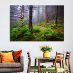 Misty Spruce-fir Trail Wall Art
