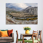 Autumn Valley, Afghanistan Wall Art