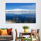 Winter at Lake Sevan Wall Art