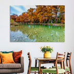 Frio River at Garner State Park Wall Art