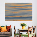 Sunset Ripples Abstract Wall Art