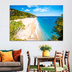Mylopotamos Turquoise Beach Wall Art