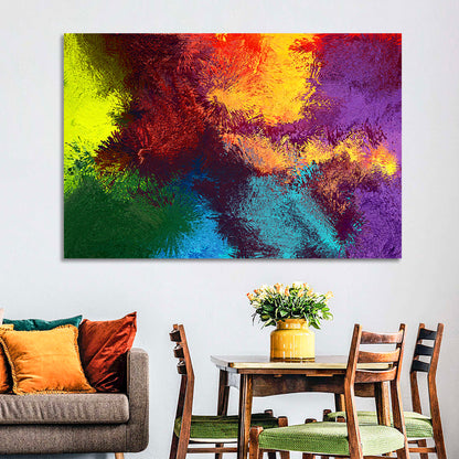 Sparkling Colors Abstract Wall Art