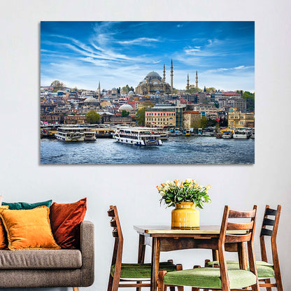 Istanbul City Wall Art