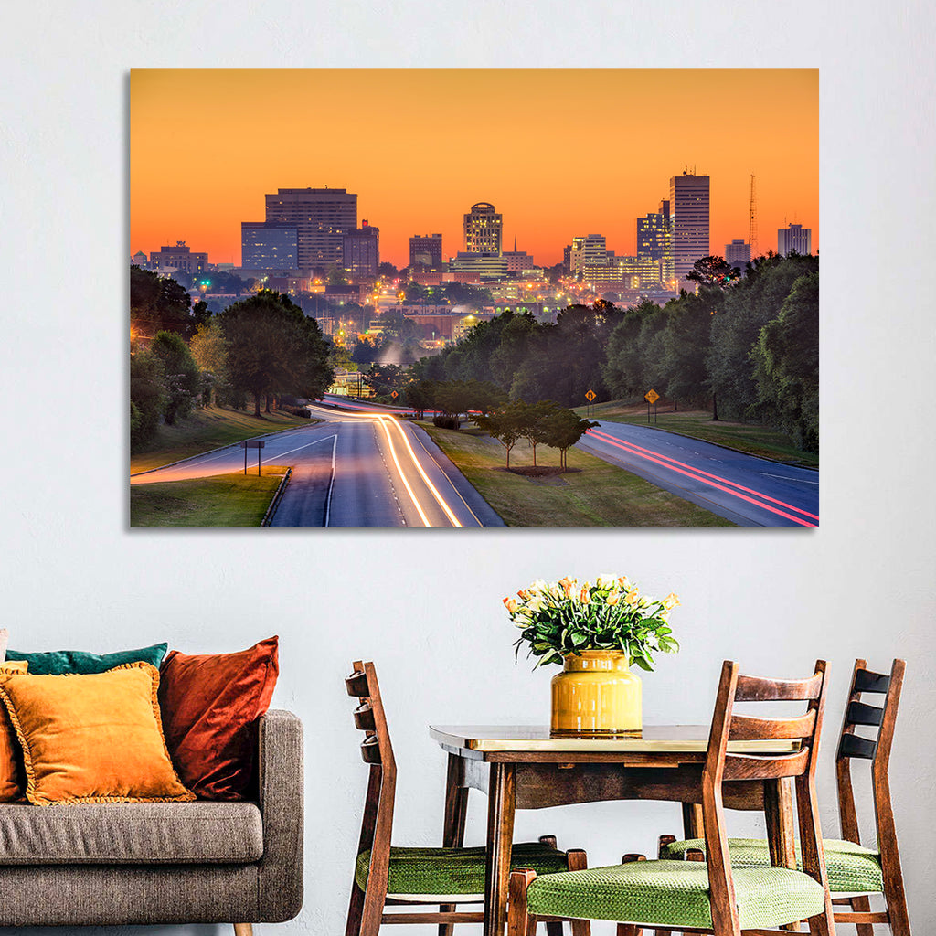Jackson Downtown Skyline Wall Art