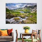 Seven Rila Lakes View Wall Art