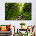 Annapurna Jungle Stream Wall Art