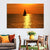 Yacht At Sunset Wall Art