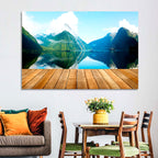 Mitre Peak at Milford Sound Wall Art