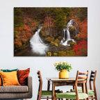 Ryuzu Falls Maple Cascade Wall Art