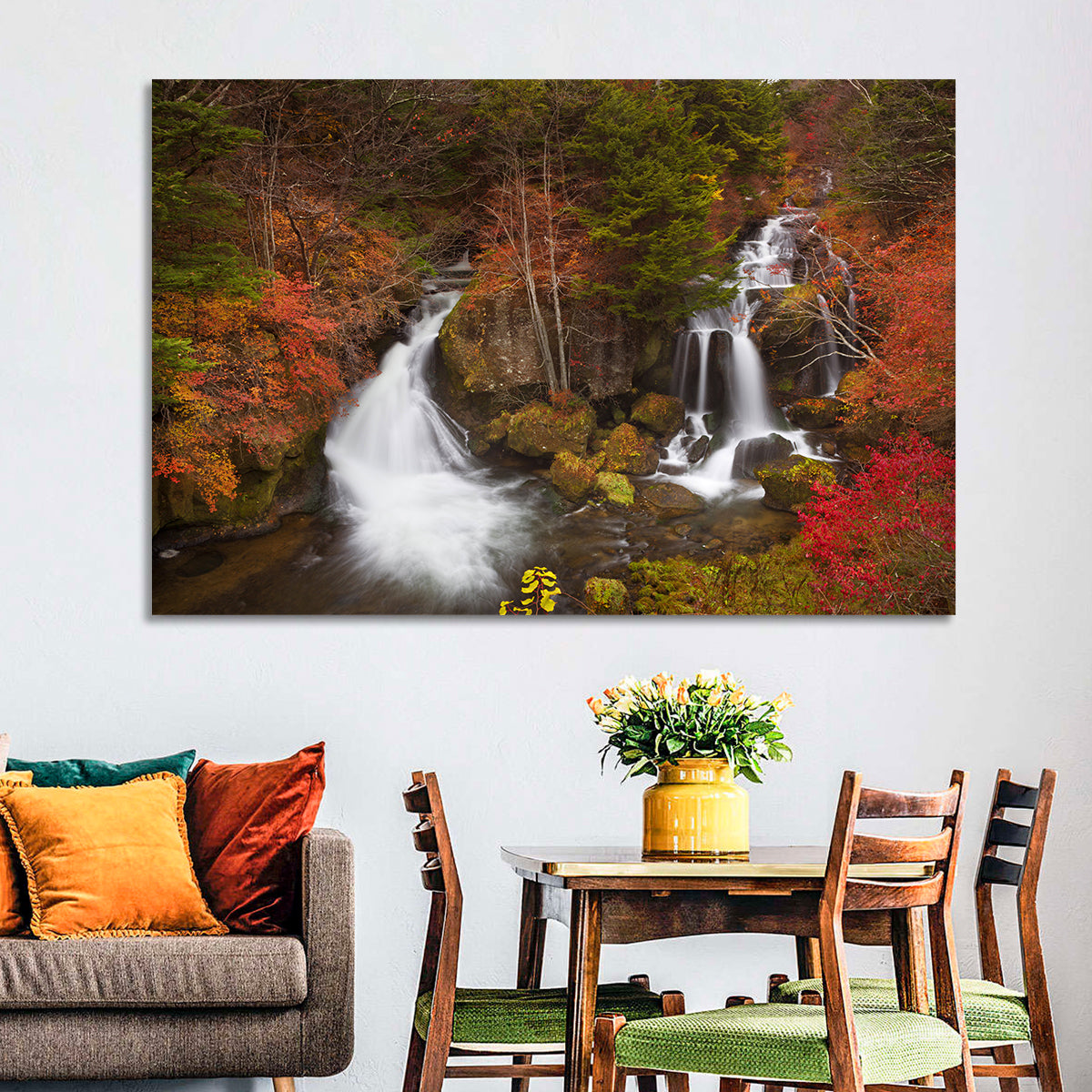 Ryuzu Falls Maple Cascade Wall Art