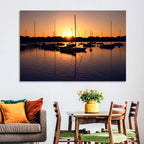 Lake Harriet Golden Sunrise Wall Art