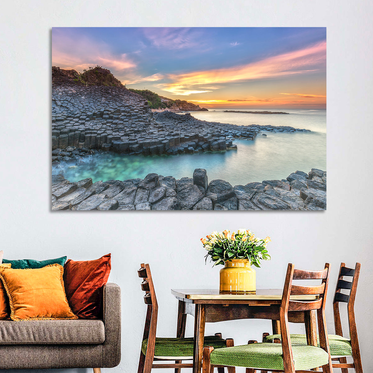 Tuy Hoa Basalt Sunset Wall Art
