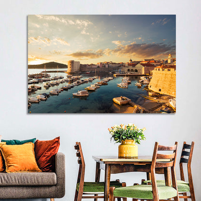 Dubrovnik Port Wall Art